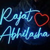 Custom Neon Light Customized Name Art for Home Living Personalized Name Neon Signs Board Birthday Gift Men Women Husband Wife Couples Anniversary (1 Letter Rs,200) 5x5 Inch
