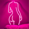 Lady Neon Light Strip for Wall Kids Bedroom Office Home Decoration LED Art Indoor 9 X 15 Inches