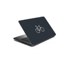woopme Bicycle Laptop Skin Cover Laminated for Girls, Boys, Kids, Students, Office, Vinyl Printed HD Quality Laptop Sticker