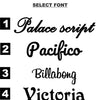 fonts used 