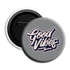 Woopme Good Vibes Pin Button Badges For Kids, Men, Women, Bag, T shirt ,Multicolored
