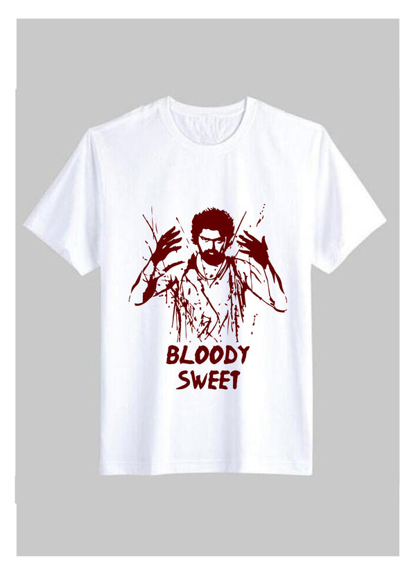 Thalapathy Vijay Leo Round Neck Half Sleeve Men's Regular Fit Printed T Shirt