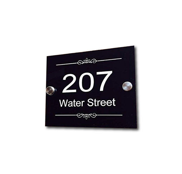 Customized Acrylic Name Board Plates For Home Office Shop
