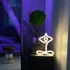 Yoga Sign Neon Light Strip for Wall Bedroom Office Hotels Home Decoration LED Art Indoor L X H 10.3 X 12.5 Inches