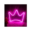 Princess Crown Neon Light Strip for Wall Kids Bedroom Office Home Decoration LED Art Indoor L X H 12 X 9.3 Inches