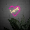 Love Neon Light Strip for Wall Kids Bedroom Office Home Decoration LED Art Indoor 13 X 12.3 Inches