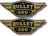 Bullet 500 Royal Enfield Stickers and Graphics for Classic 350 Bike Helmet Viny Decals Multi-Colored
