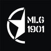 Star Half Star MLG 1901 E3 Customized Royal Enfield Sticker- White