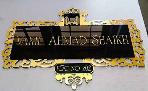 name board plate
