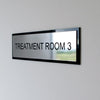 Treatment Room Customized Personalized Laminated Name Plate Door For Home Outdoor Family Glass Home Outside Office House Decor Bungalow Door Multicolored ( 21 x 6 cm)
