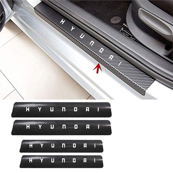 Woopme : 4PCS Car Sticker Universal Anti-Scratch Door Decal Car Sticker (Hyundai)