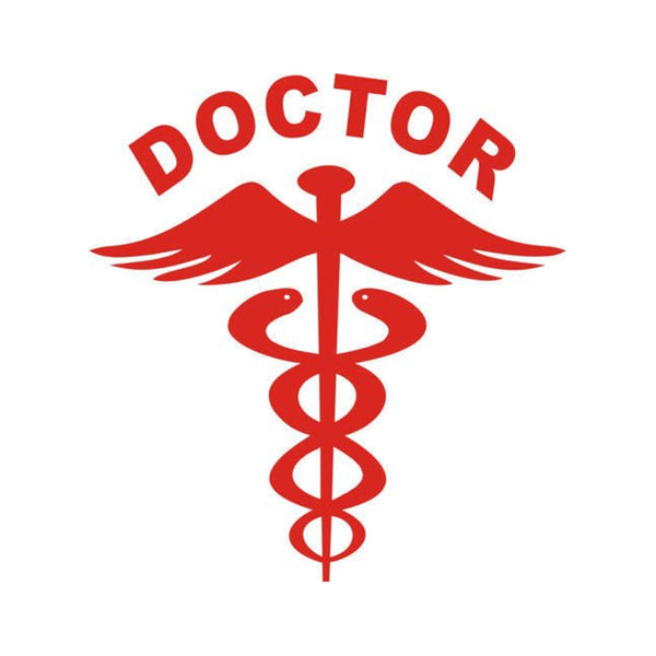 Woopme: Doctor Professional Logo Self Adhesive Vinyl Decal Sticker For Car & Bike Doctor Sticker woopme 
