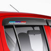 4 PCs Performance Car Stickers for Car Visor Rear View Mirror Vinyl Decal L X H 12 X 1.5 Cms