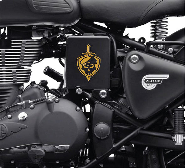 royal enfield stickers demo