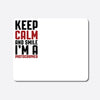 Keep Calm and Smile Quotes Mouse Pad for Laptop PC Desktop Computer Rubber Base Anti Skid Smooth Surface Office Boys Girls Kids Mousepad L x H 24 x 20 CMS