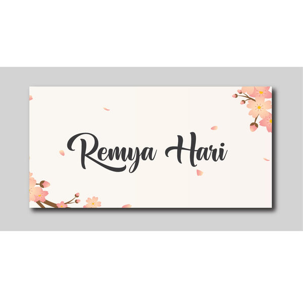 Sublimation Printed Wooden Customized Personalized Name Plates Home Indoor Outdoor House Decor Flat Kids Room Multicolor L x H 30 Cm X 15 Cm