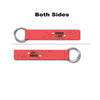 Burn Out Theme Lanyard keychain Holder Compatible For All Bikes Car Key Holder Key Tag Multicolored (6 x 1 Inch)