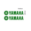 Bike and Scooters Stem Stickers Compatible with Yamaha Logo Sticker Graphics Original Exterior Accessories
