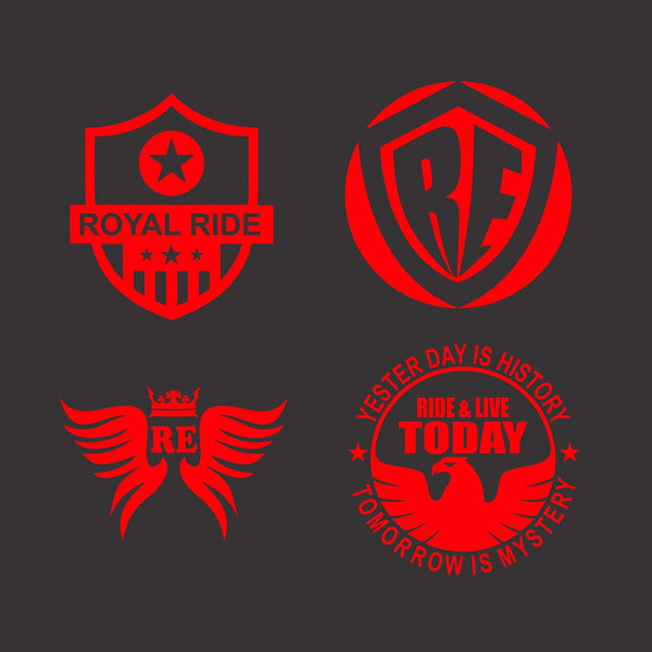 royal enfield  stickers 