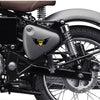 Woopme: Wings MLG Royal Enfield Sticker for Bullet Battery Box Classic Standard Mudguard Yellow Decal (10 cm Wide)