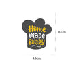 home made bakery thank you stickers