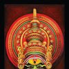 Woopme Art Paintings Synthetic Wood Wall Hanging Traditional Kathakali Photo Frame Poster for Home Decoration Living Room Art Wall Frames L x H 9.5 Inches x 13 Inches