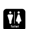 woopme : Man Women toilet signage wall Sign Board Vinyl With Forex Sheet