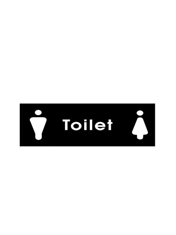 woopme : Toilet Sign Board Vinyl With Forex Sheet