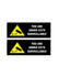 woopme : Your Under CCTV Surveillance Sign Board Vinyl With Forex Sheet Pack Of 2