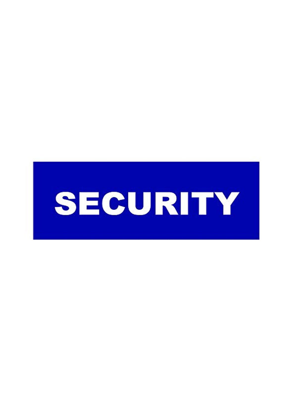 woopme : Security Office Sign Board Vinyl With Forex Sheet