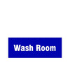 woopme : Wash Room Sign Board Vinyl With Forex Sheet