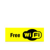 woopme : Free WiFi Sign Board Vinyl With Forex Sheet