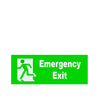 woopme : Emergency Exit Sign Board Vinyl With Forex Sheet