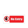 woopme : No Entry Sign Board Vinyl With Forex Sheet