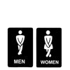 woopme : Men Women Toilet Sign Board Vinyl With Forex Sheet