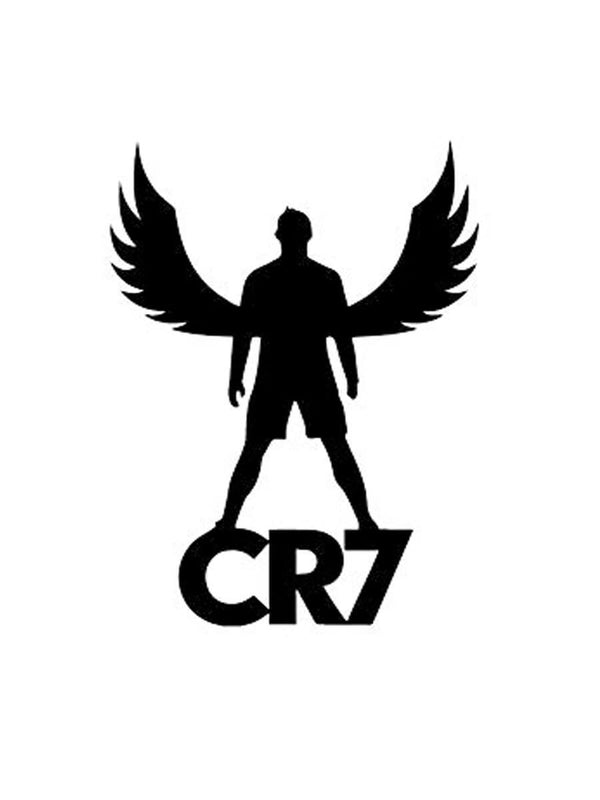 woopme: CR7 Football Wall Stickers Vinyl Decal Bedroom Wall Decoration