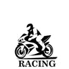 woopme: Racing Wall Stickers Vinyl Decal Bedroom Wall Decoration