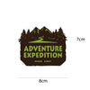Woopme Adventure Expedition Stickers for Laptop Waterproof Mini Stickers ( Multicolored )