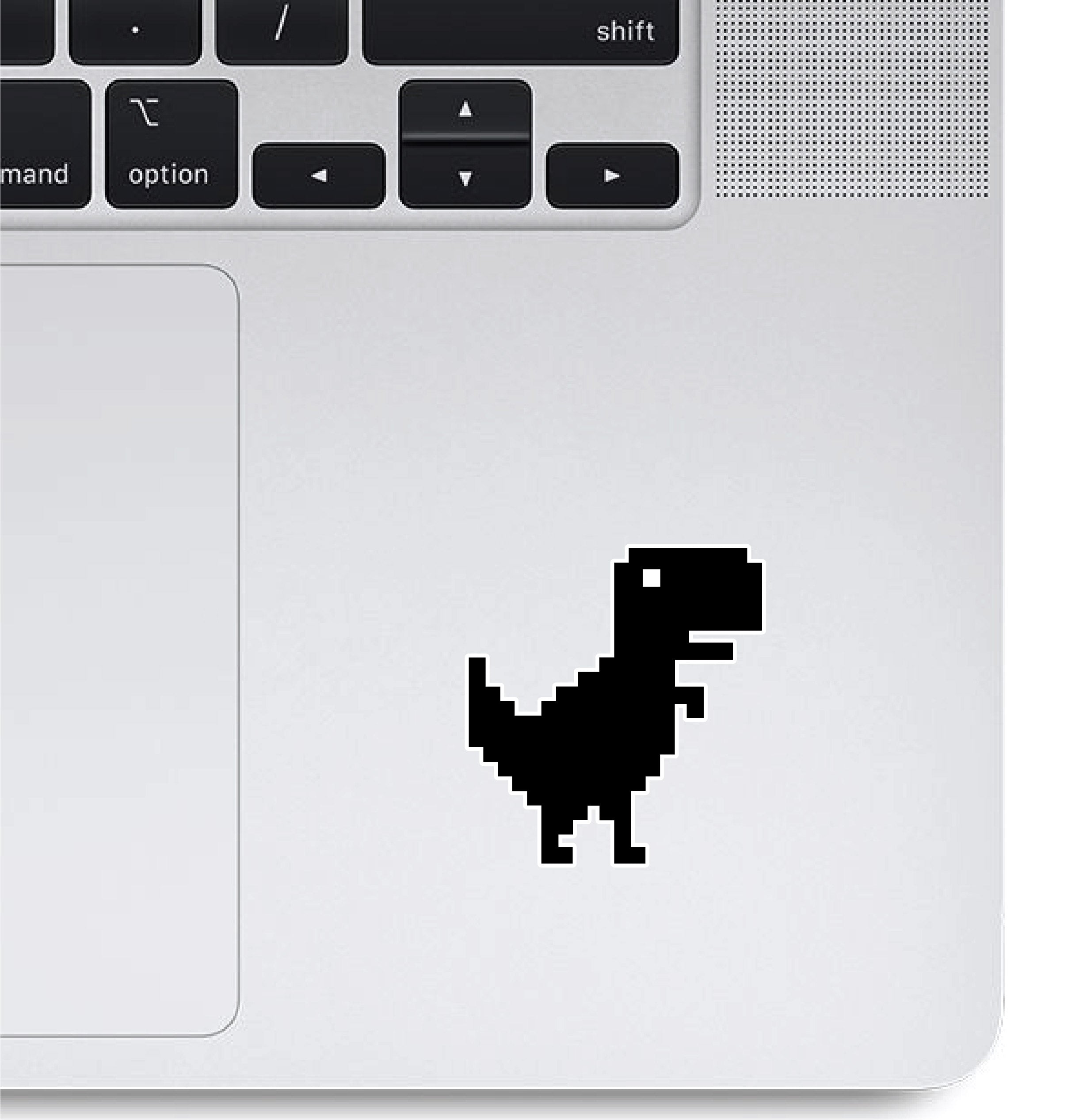Chrome Dino Decal – Atomic Decals