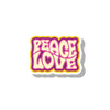 Woopme Peace Love Text Stickers for Power Bank ( Multicolored )