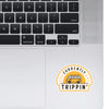 travel laptop sticker