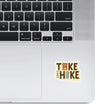 Woopme Take A Hike Stickers for Laptop Waterproof Mini Stickers ( Multicolored )
