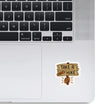 Woopme Take a hike Stickers for Laptop Waterproof Mini Stickers ( Multicolored )