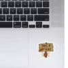 Woopme Take a hike Stickers for Laptop Waterproof Mini Stickers ( Multicolored )