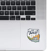 Woopme Go West Stickers for Laptop Waterproof Mini Stickers ( Multicolored )