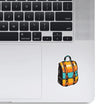 Woopme Travel Bag Stickers for Laptop Waterproof Mini Stickers ( Multicolored )