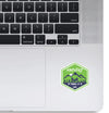 Woopme Adventure To Travel Is To Live Stickers for Laptop Waterproof Mini Stickers ( Multicolored )