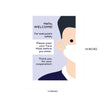 woopme: Please Wear A Mask COVID-19 Safety Poster Sticker For Office, Shops, Banks, Hospitals, Public Places