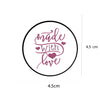 made with love mini stickers