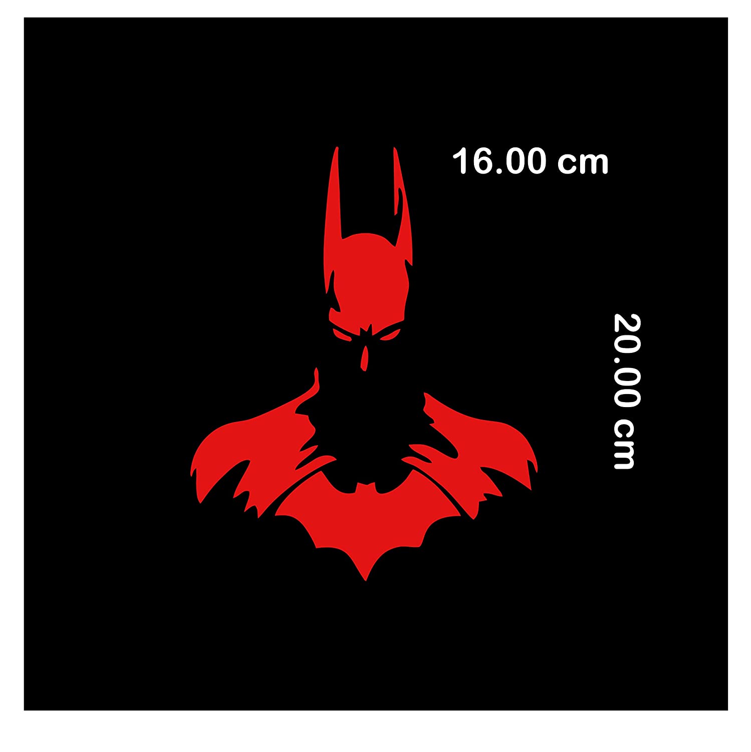 batman logo stickers for car sides window – WOOPME